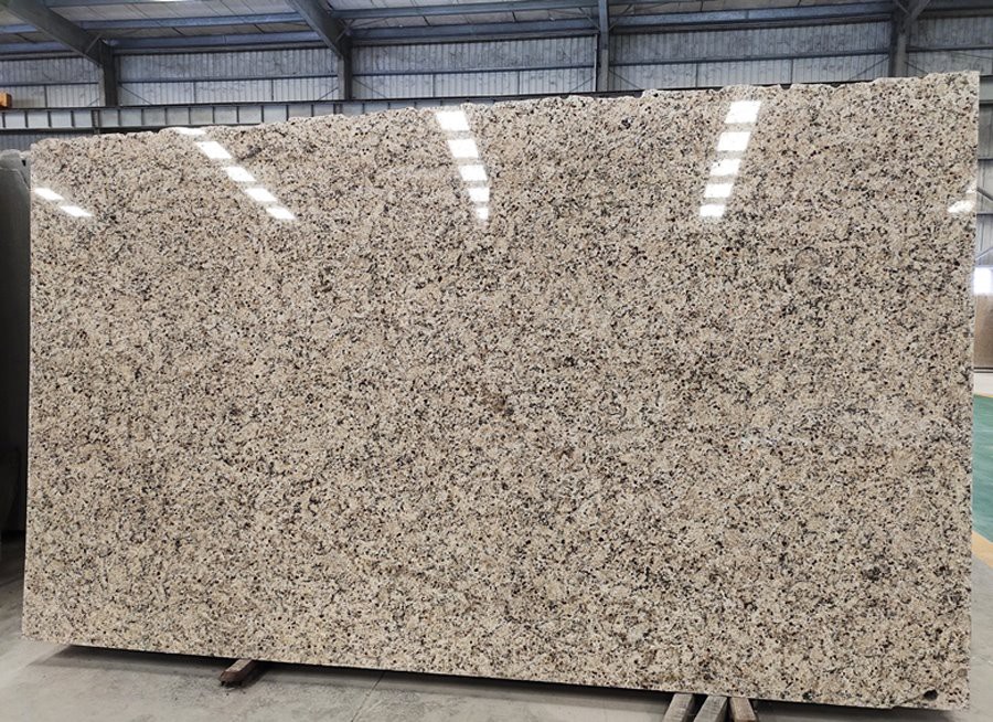 Brazilian Gold Granite Slab Polished Brazilian Gold Granite Slab Polished