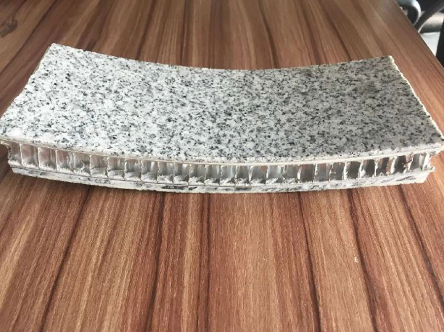 Curved Stone Veneer Honeycomb Panel Curved Stone Veneer Honeycomb Panel