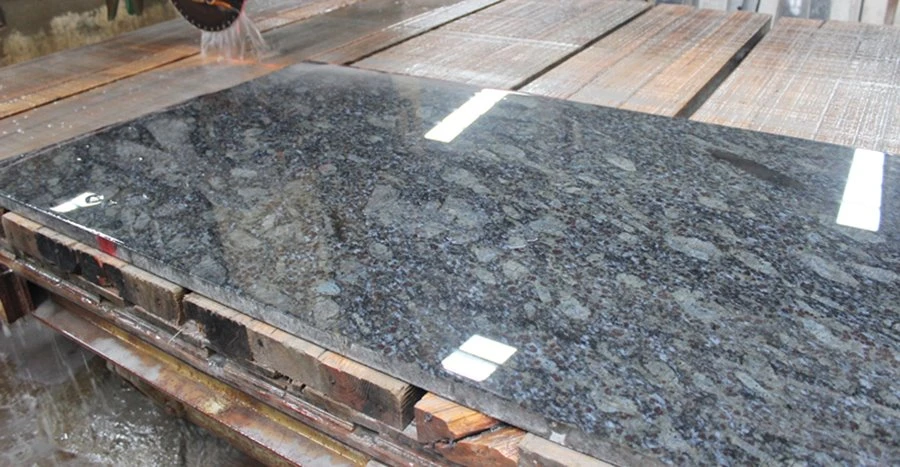 Blue Butterfly Granite Slab 01