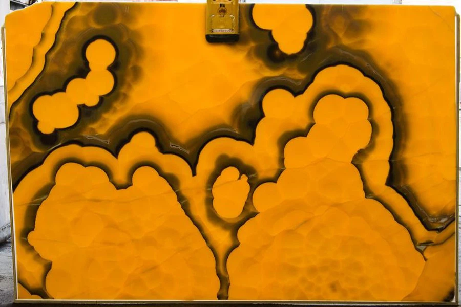 Orange Onyx Marble Slab 01