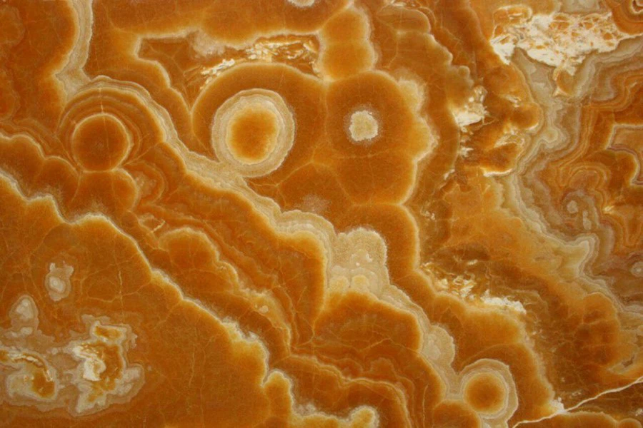 Orange Onyx Marble Tile 01