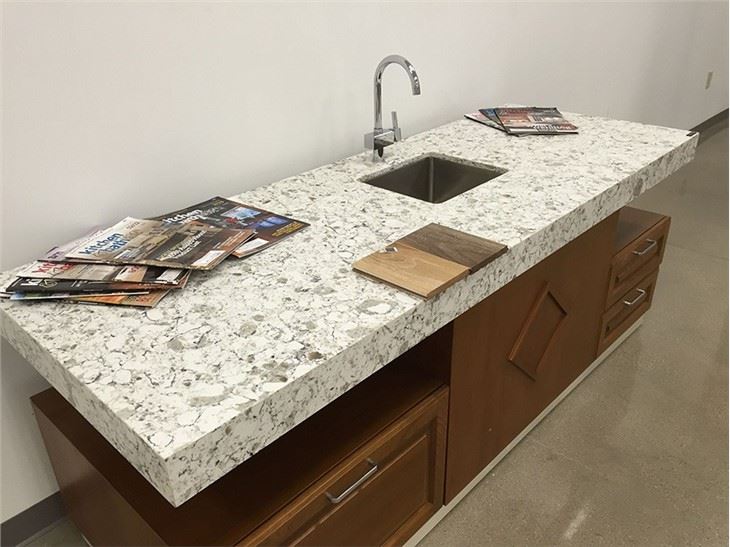 Alaskan White Quartz Countertop