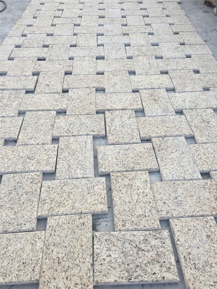 Brazilian Gold Granite Project Tile Honed