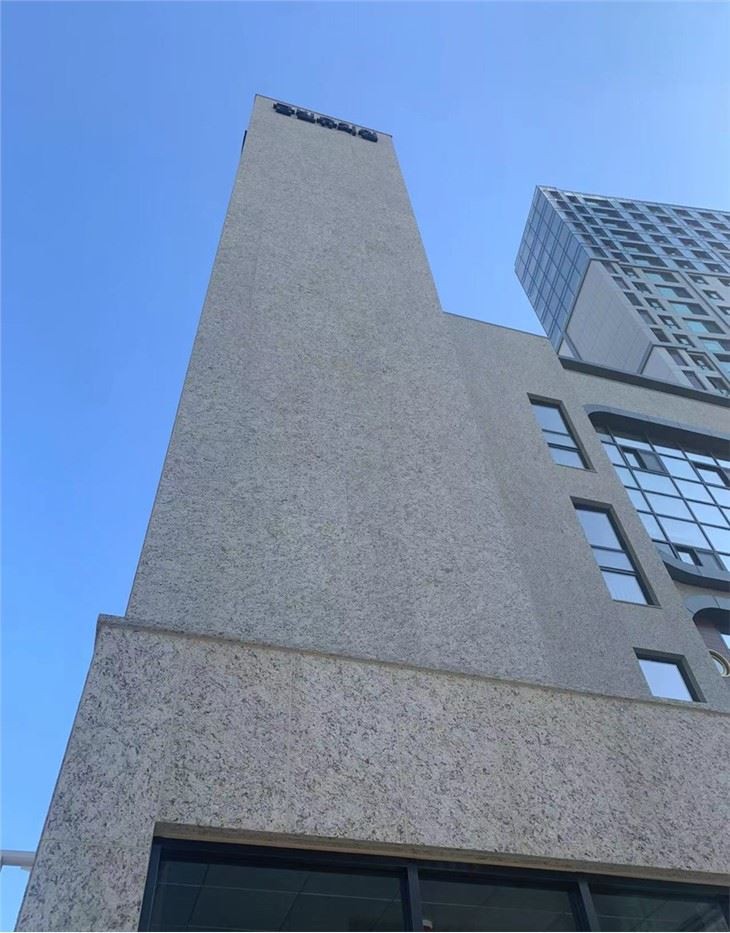 Brazilian Gold Granite Building Wall Facade