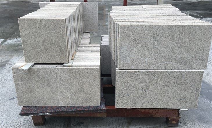 Pearl White Granite Customized