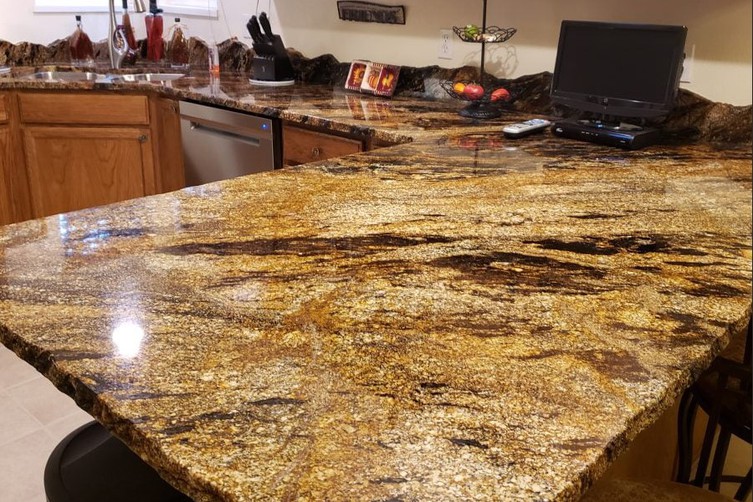 Golden Thunder Granite Countertop 3 Golden Thunder Granite Countertop 3