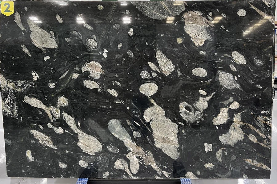 Green Marinace Granite Slab Polished Green Marinace Granite Slab Polished